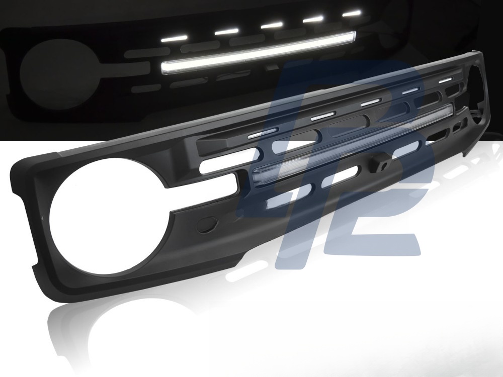 Grille Black with LED for Ford Bronco 2021– - 7