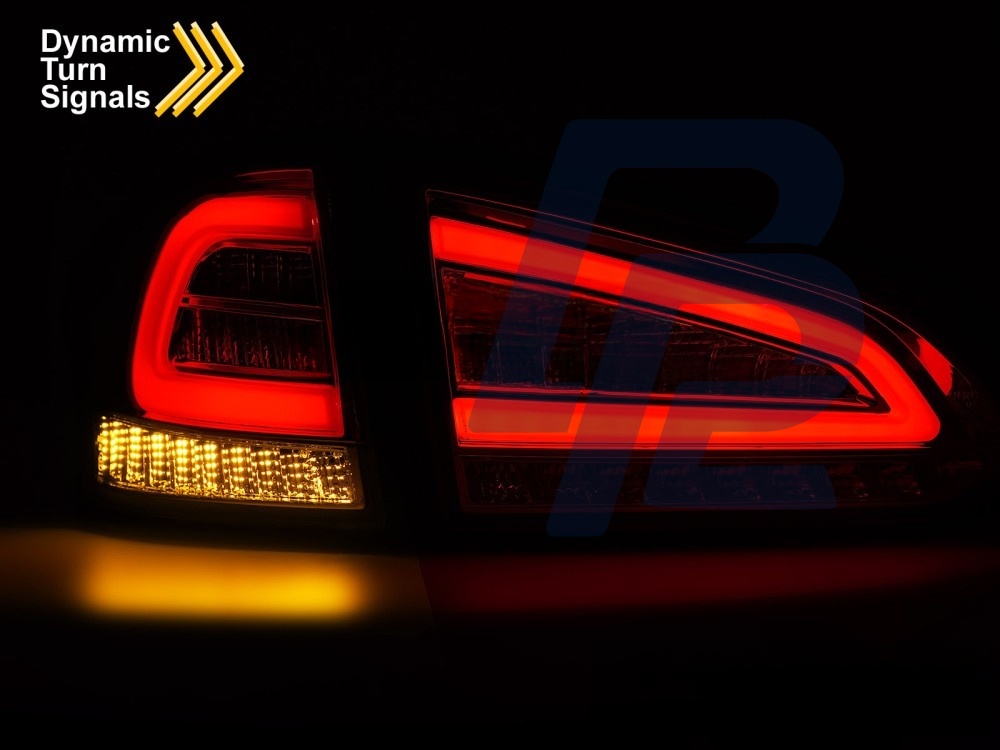 LED Tail Lights Red/Clear Sequential for Ford Focus Mk 3 SW 2011–2018 - 4