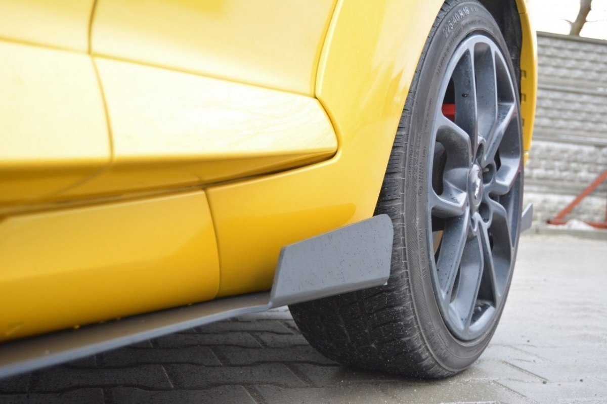 RACING SIDE SKIRTS DIFFUSERS RENAULT MEGANE MK3 RS - 4