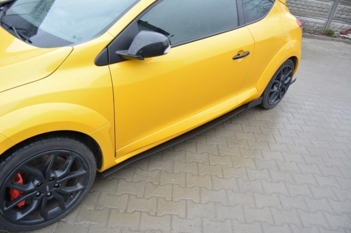 RACING SIDE SKIRTS DIFFUSERS RENAULT MEGANE MK3 RS - 3