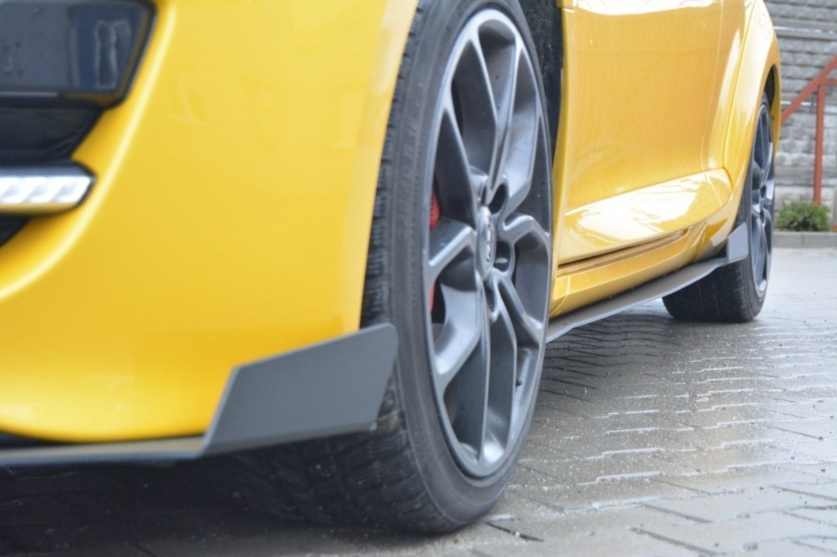 RACING SIDE SKIRTS DIFFUSERS RENAULT MEGANE MK3 RS - 2