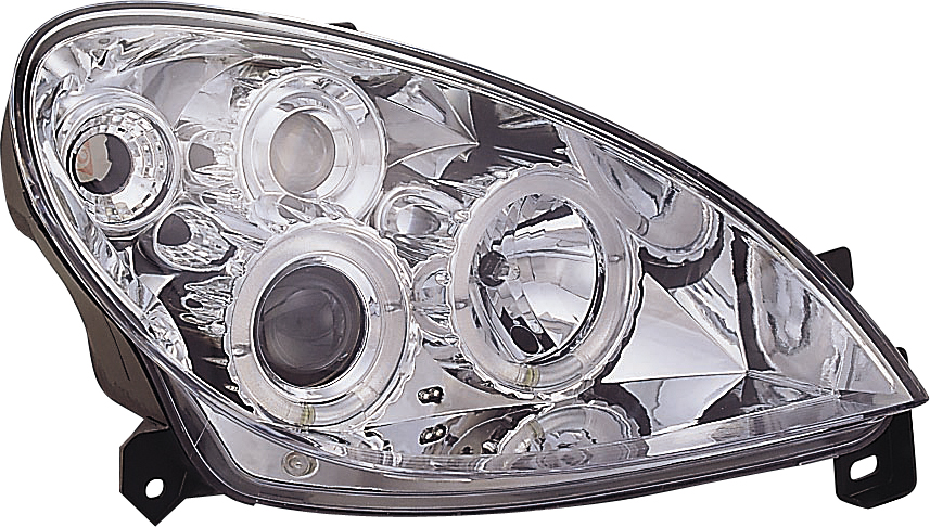 CITROEN XSARA 00+ CHROME ANGELEYE HEADLIGHTS