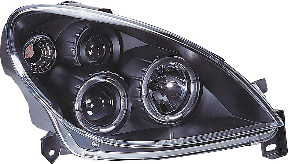 CITROEN XSARA 00+ BLACK ANGELEYE HEADLIGHTS