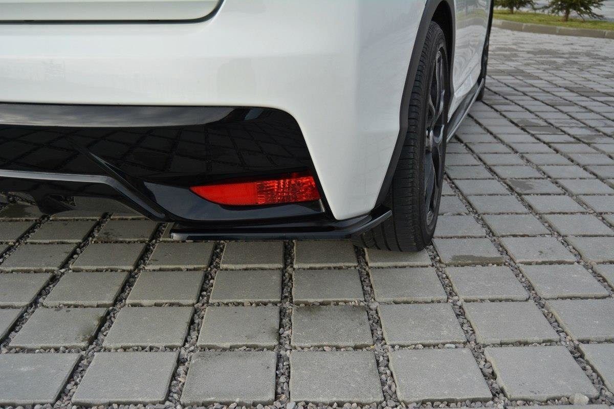 Rear Side Splitters Honda Civic Mk9 Facelift - 3
