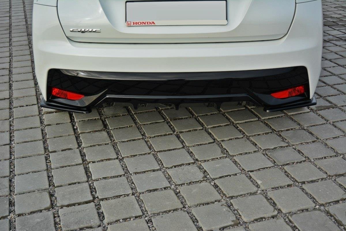 Rear Side Splitters Honda Civic Mk9 Facelift - 4