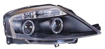 CITROEN C3 BLACK ANGELEYE HEADLIGHTS