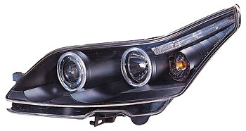 CITROEN C4 COUPE BLACK ANGELEYE HEADLIGHTS