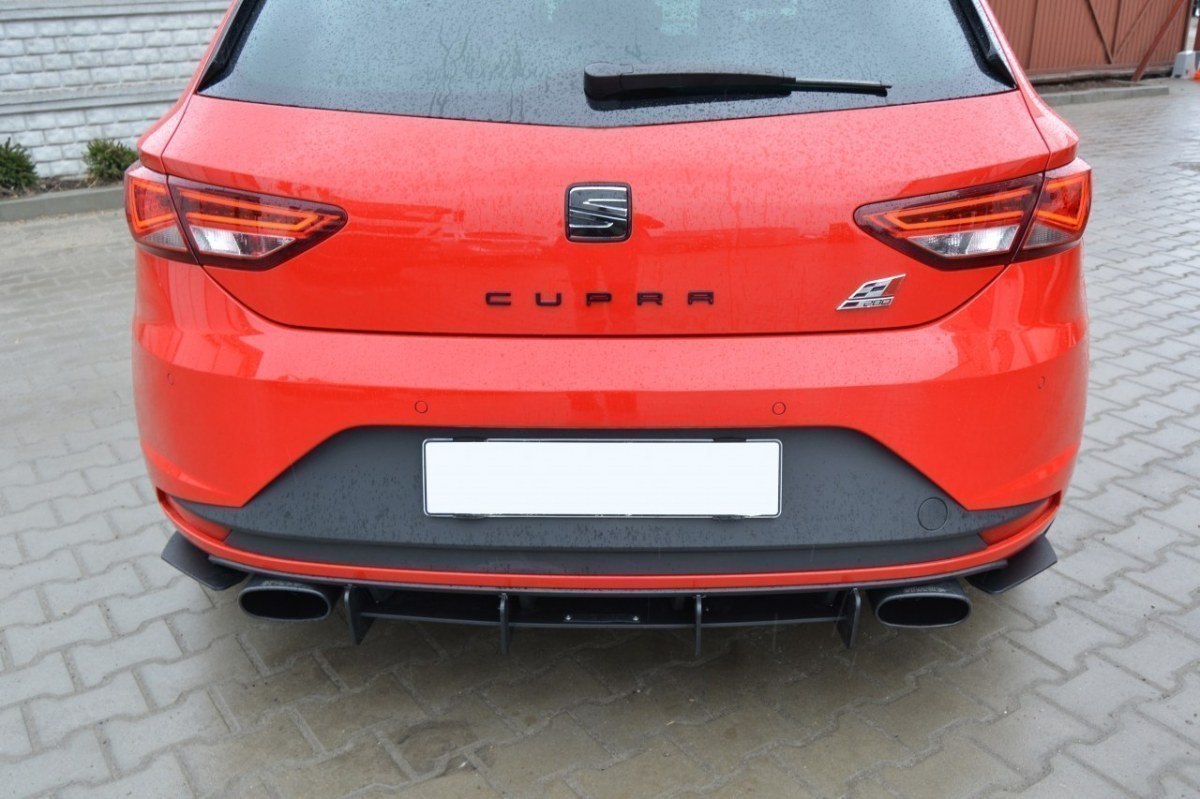 SEAT LEON III CUPRA REAR DIFFUSER & REAR SIDE SPLITTERS - 3