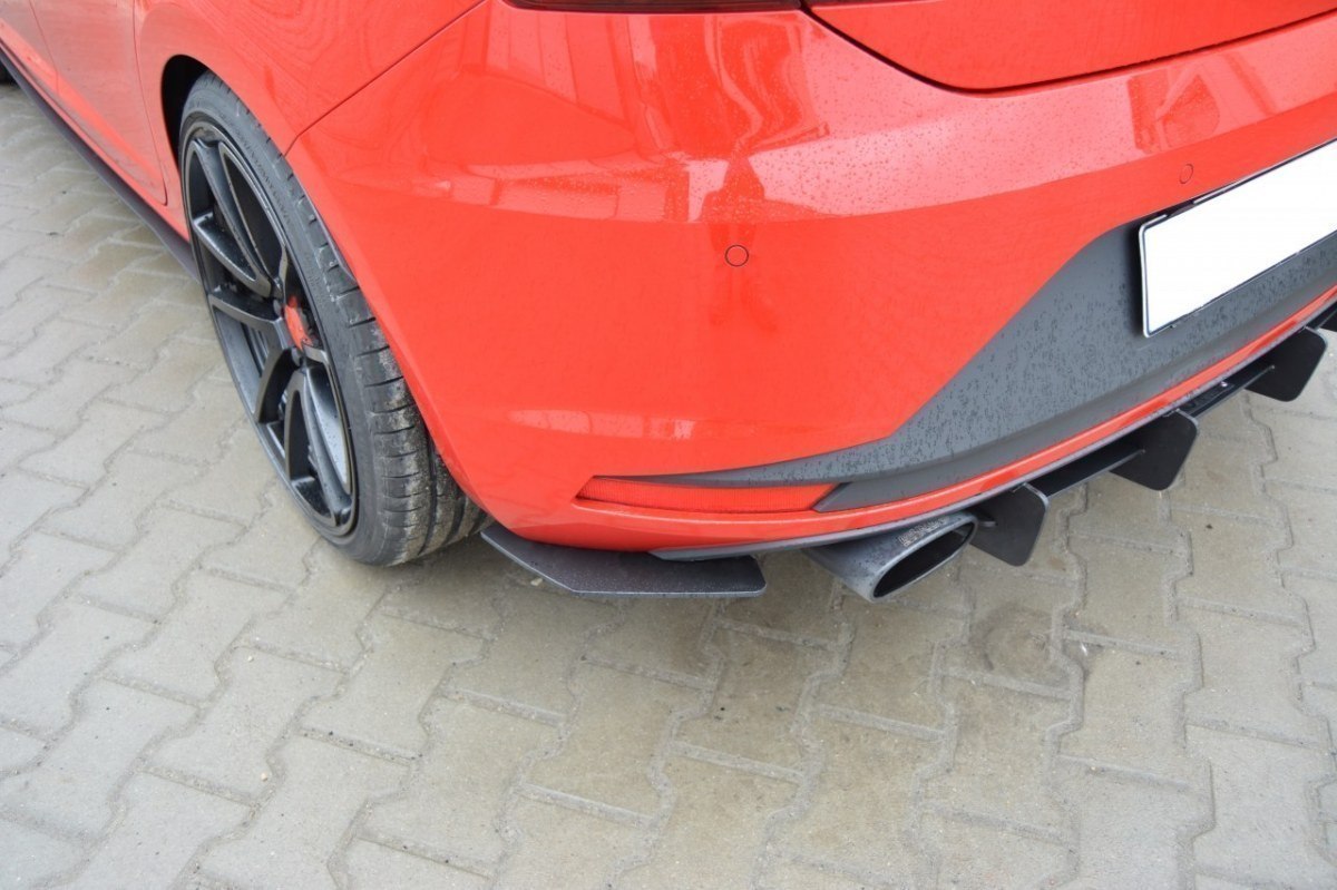 SEAT LEON III CUPRA REAR DIFFUSER & REAR SIDE SPLITTERS - 2