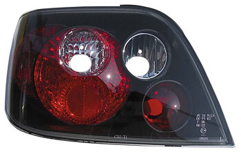 CITROEN XSARA 97-00 BLACK (3,5XR) TAILLIGHTS