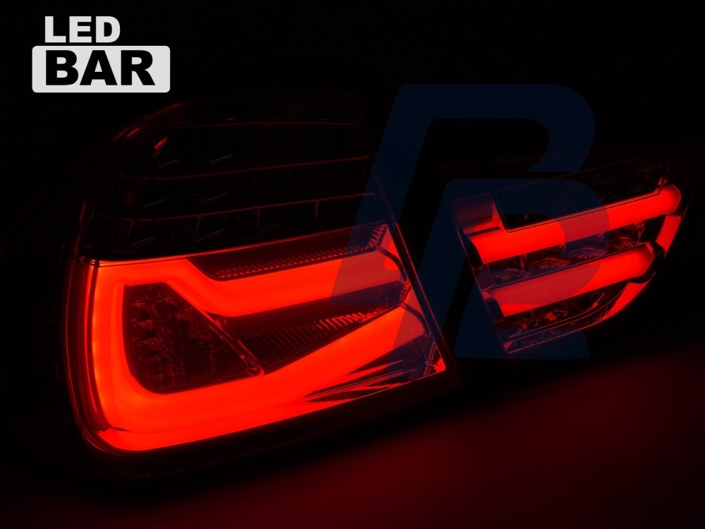 LED Bar Tail Lights Red/Smoked Sequential for BMW E90 2009–2011 - 2