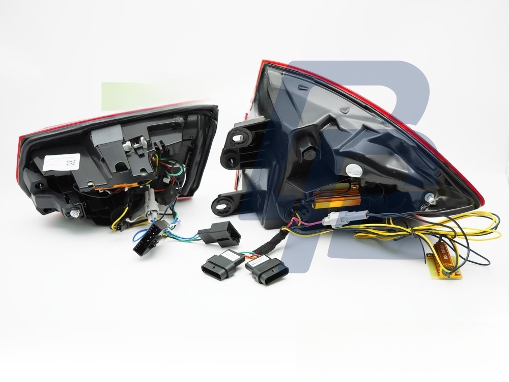 LED Bar Sequential Tail Lights Red for BMW F30 2011–2018 - 2