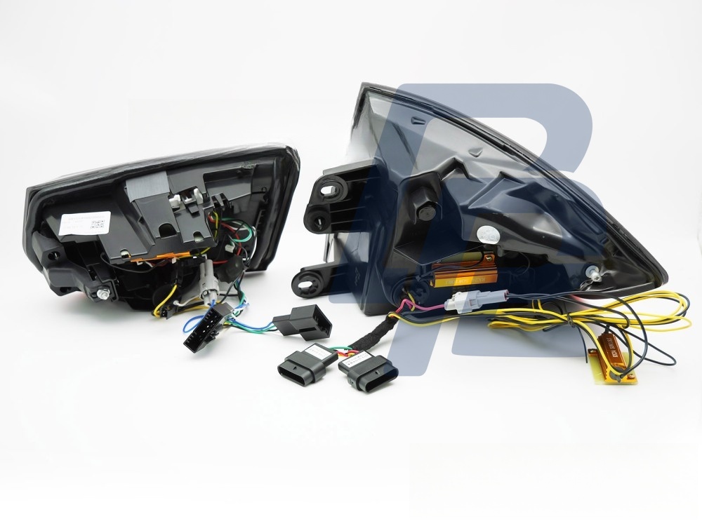 LED Bar Sequential Tail Lights Smoked for BMW F30 2011–2018 - 2