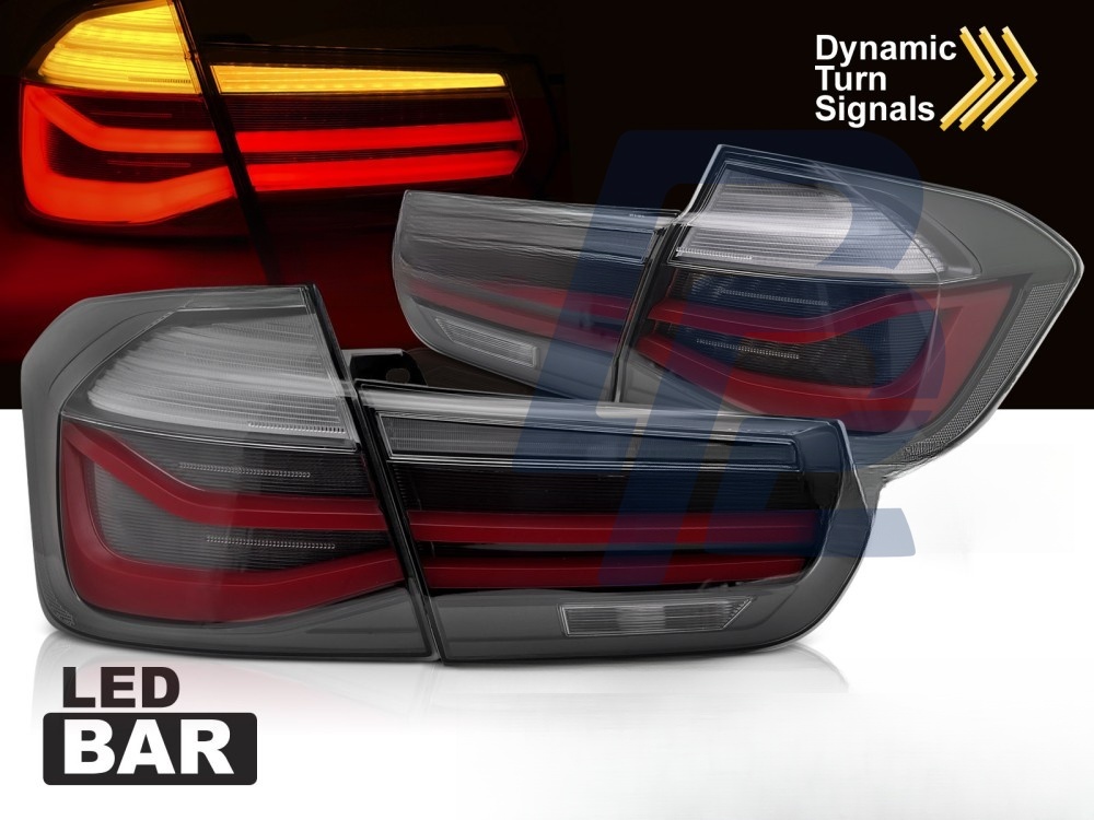 LED Bar Sequential Tail Lights Smoked for BMW F30 2011–2018 - 6