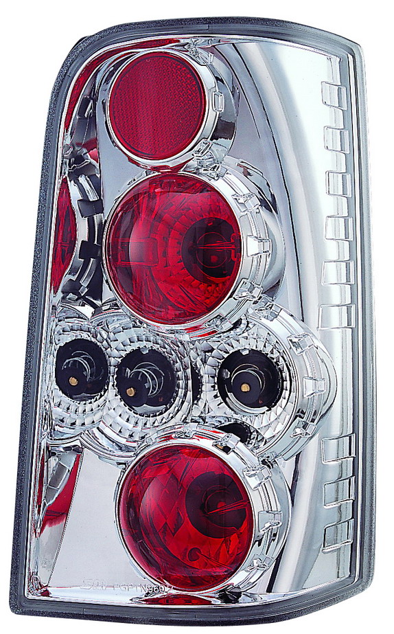 CITROEN BERLINGO/PE PARTNER 96+ CHROME TAILLIGHTS