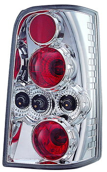 CITROEN BERLINGO/PE PARTNER 96+ CHROME TAILLIGHTS