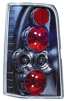 CITROEN BERLINGO/PE PARTNER 96+ BLACK TAILLIGHTS
