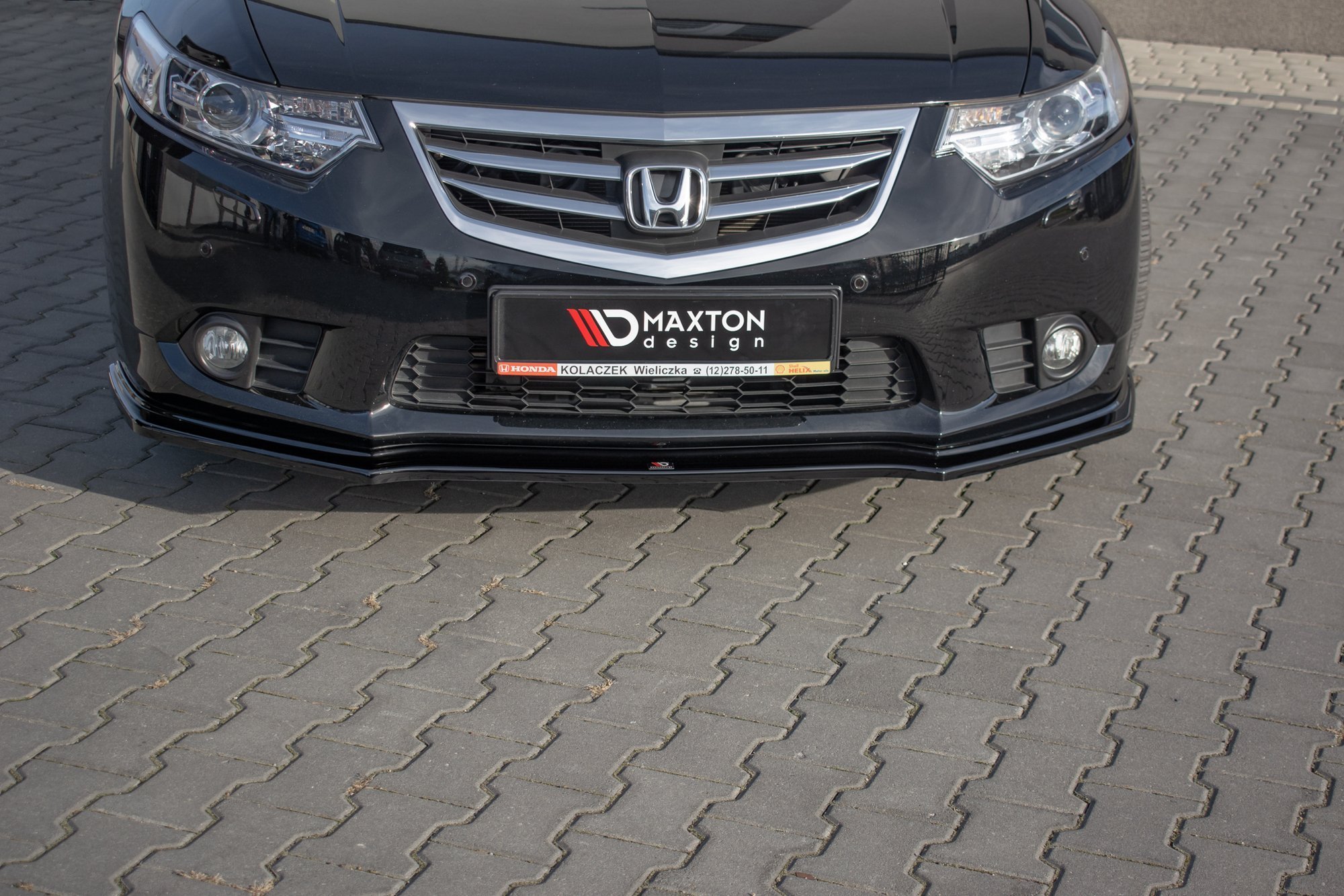 Front Splitter Honda Accord MK8 Facelift CU Series (2011-2015) - 2