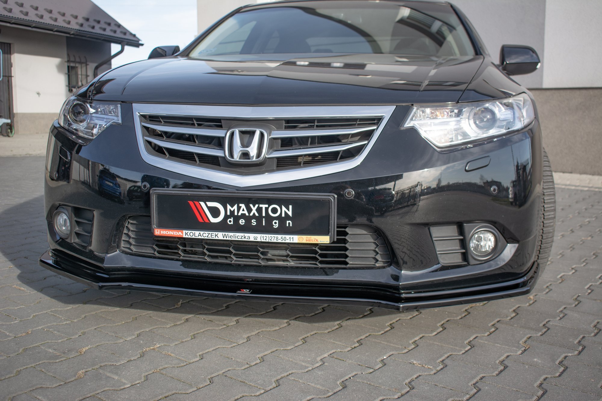 Front Splitter Honda Accord MK8 Facelift CU Series (2011-2015) - 3