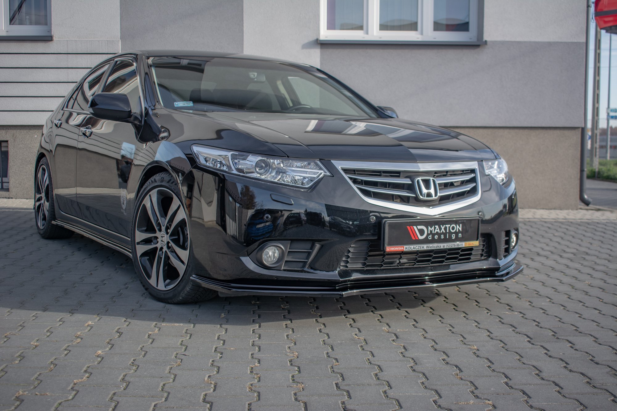 Front Splitter Honda Accord MK8 Facelift CU Series (2011-2015) - 4