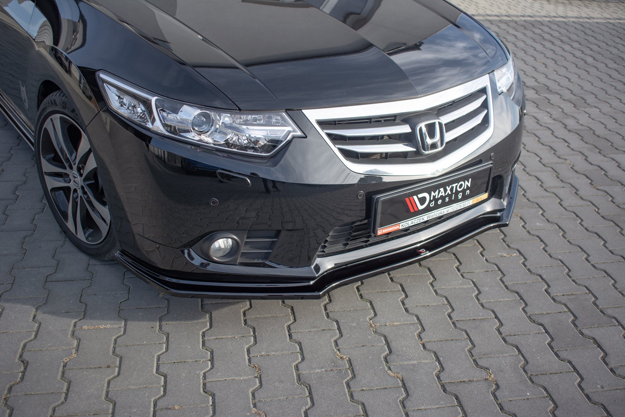 Front Splitter Honda Accord MK8 Facelift CU Series (2011-2015) - 5
