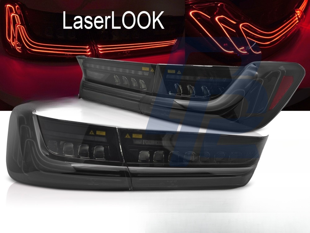 LED Tail Lights Smoked Laser Look for BMW G20 2019–2022 - 2
