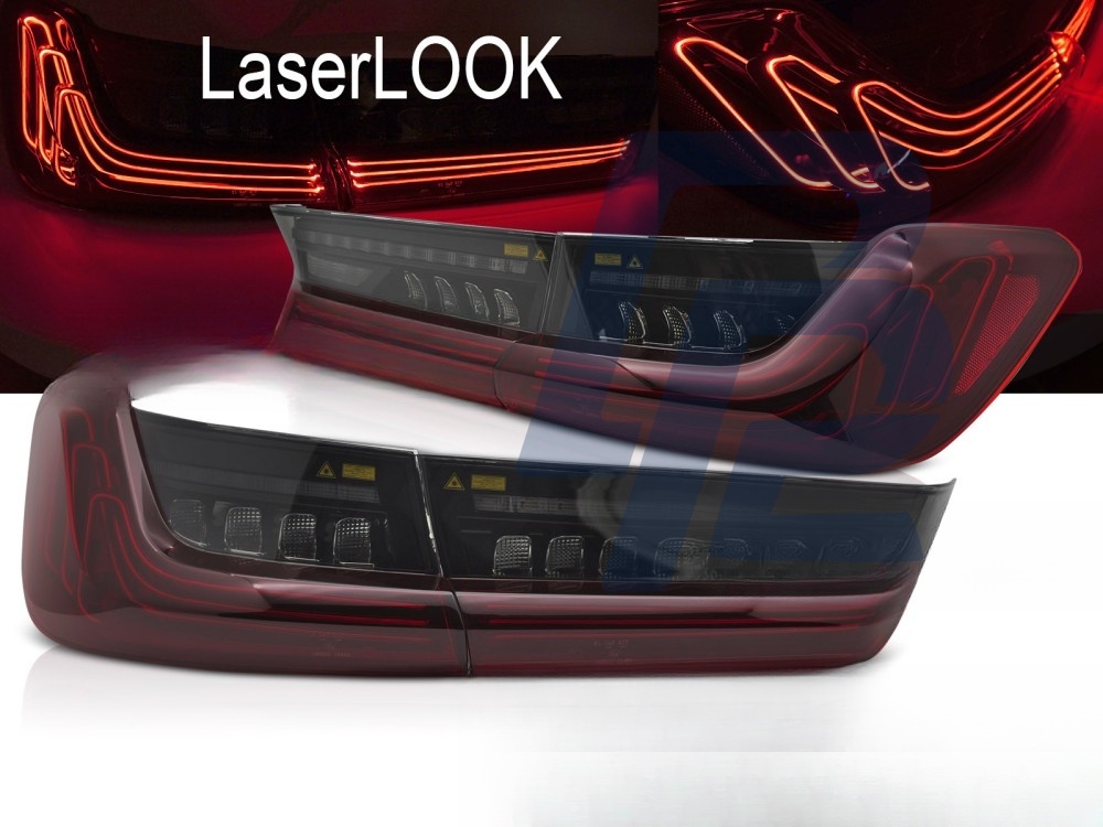 LED Tail Lights Red Laser Look for BMW G20 2019–2022 - 7