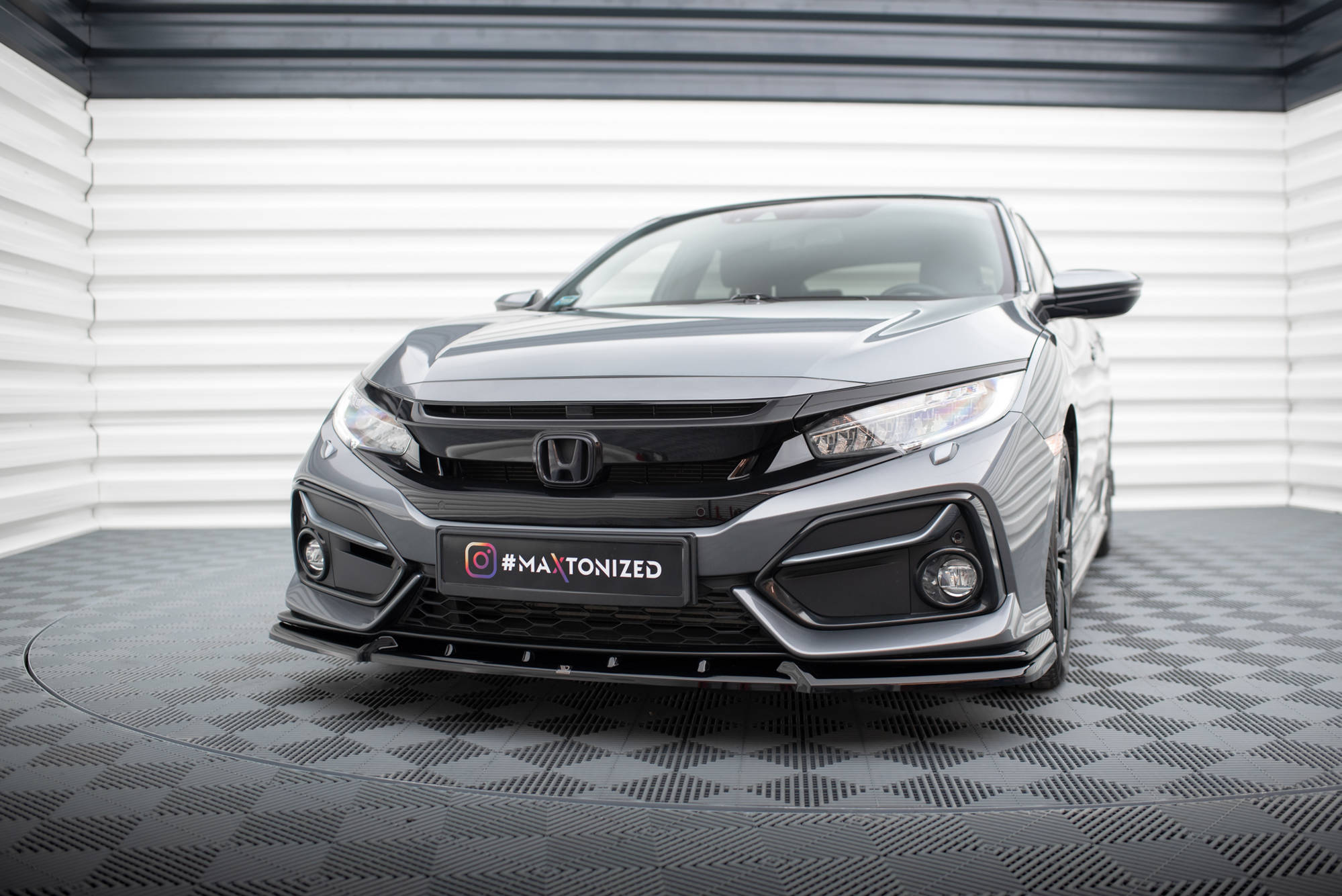 Front Splitter Honda Civic Sport Mk 10 - 4