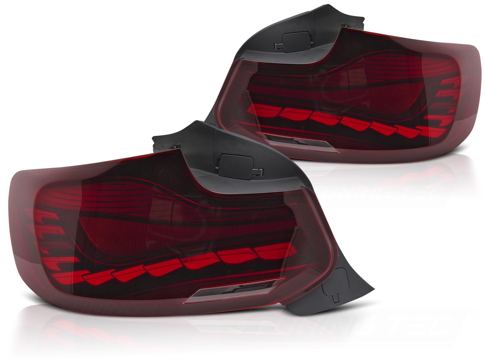 OLED BAKLYKTOR RÖD TILL BMW F22 F23 F87 2014-2021