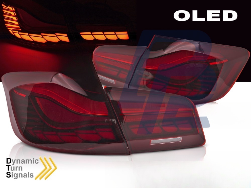 Oled Sequential Tail Lights Red for BMW F10 2010–2016 - 3