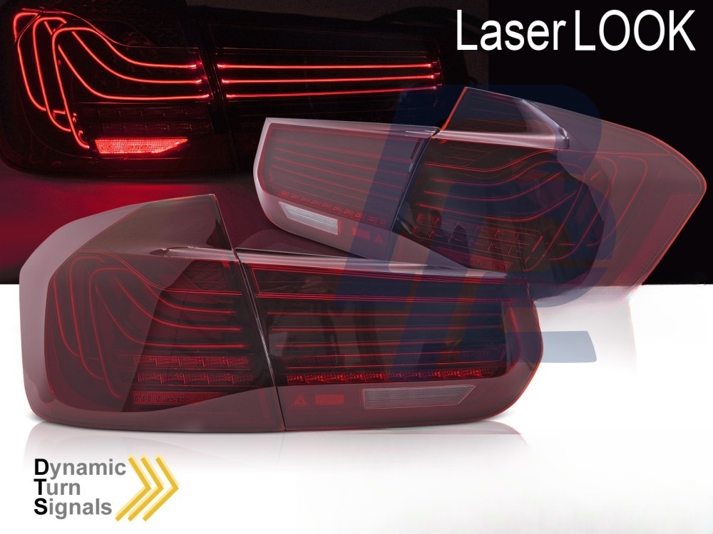 LED Laser Tail Lights Red Sequential for BMW F30 2011–2018 - 4