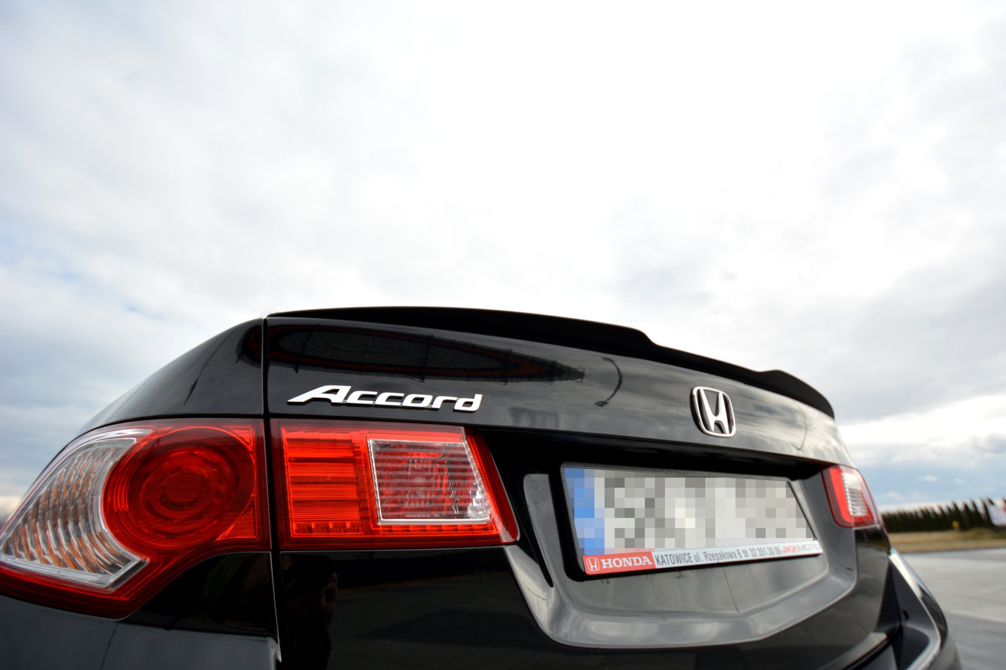 BOOT LID Extension CAP Honda Accord MK8 (Cu-series) Pre-facelift Sedan (2008-2011) - 3