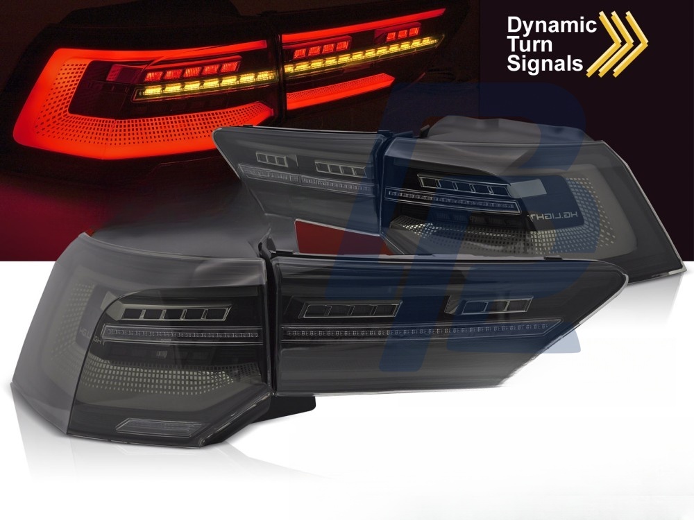 LED Tail Lights Smoked LED Sequential for VW Golf VIII 2019–2024 - 5