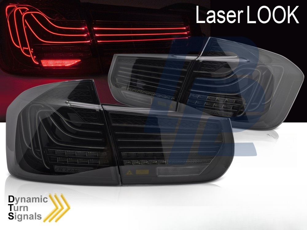 LED Laser Tail Lights Smoked Sequential for BMW F30 2011–2018 - 4