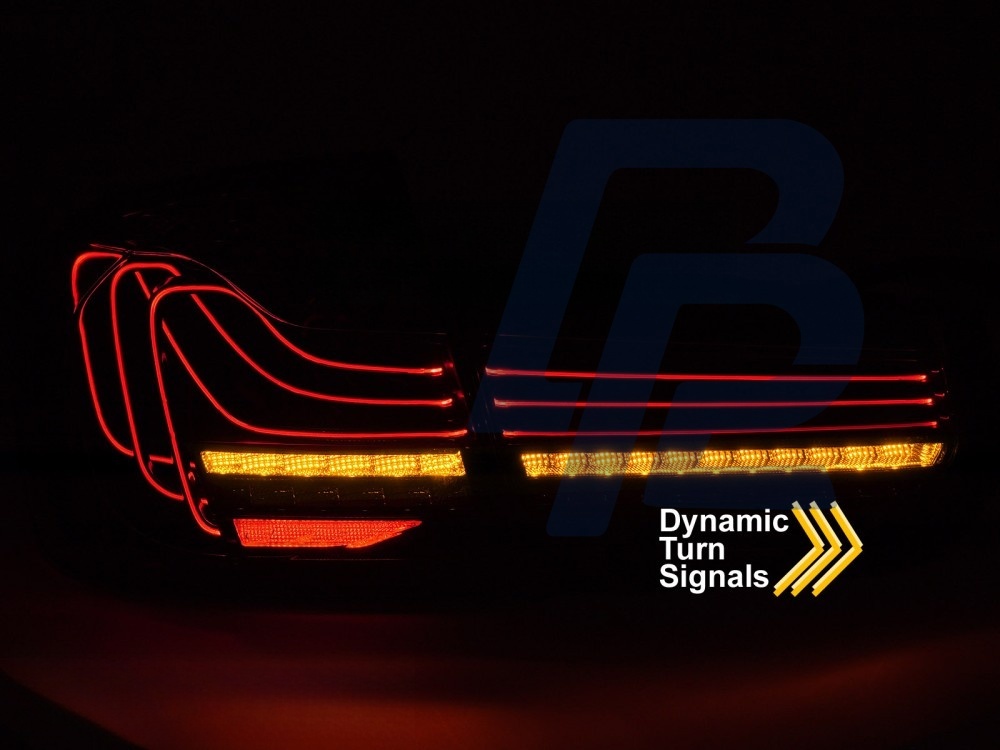LED Laser Tail Lights Smoked Sequential for BMW F30 2011–2018 - 3
