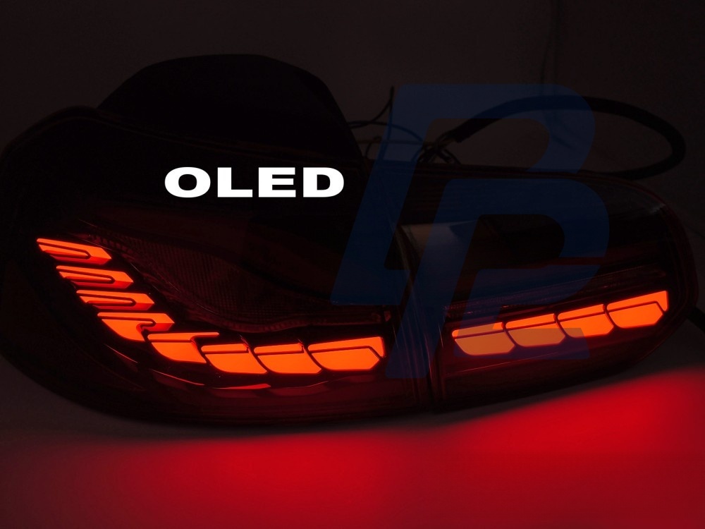 LED Tail Lights Red LED Oled for VW Golf 6 2008–2013 - 2