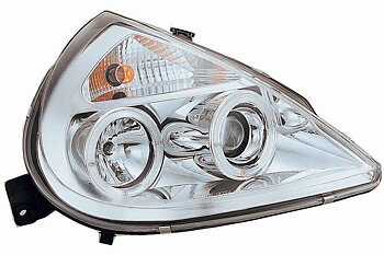 FORD KA 96+ CHROME ANGELEYE HEADLIGHTS