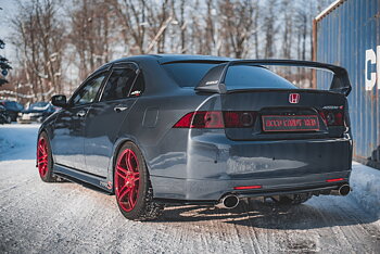 Rear Side Splitters V.2 Honda Accord Mk7 Type-S (2002-2007)