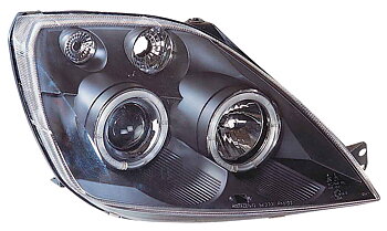 FORD FIESTA VI 4/02+ SVARTA ANGELEYE STRÅLKASTARE