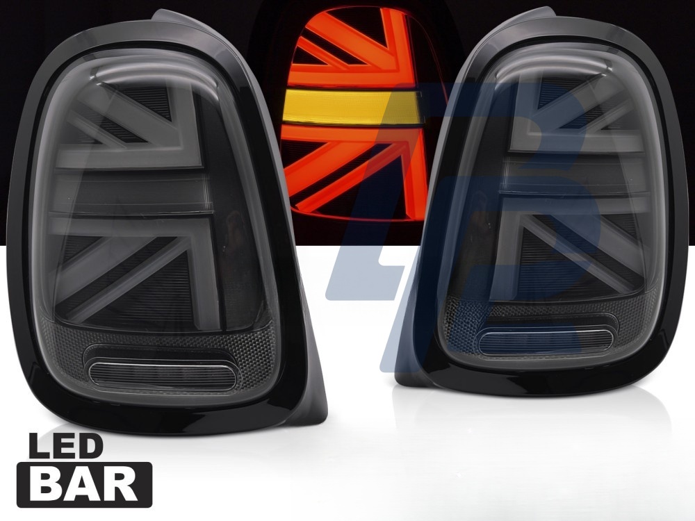 LED Tail Lights Smoked for Mini Cooper F55 F56 F57 2014–2017 - 4