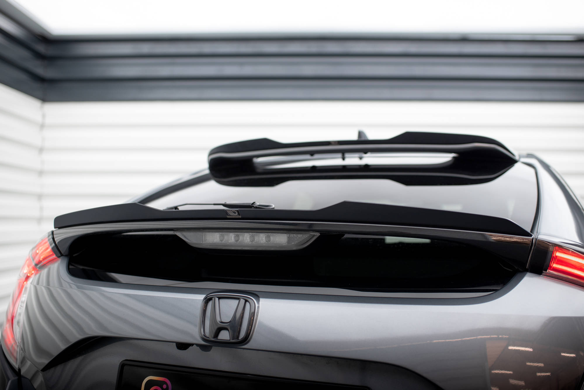 Lower Spoiler CAP Honda Civic Sport Mk 10 - 3