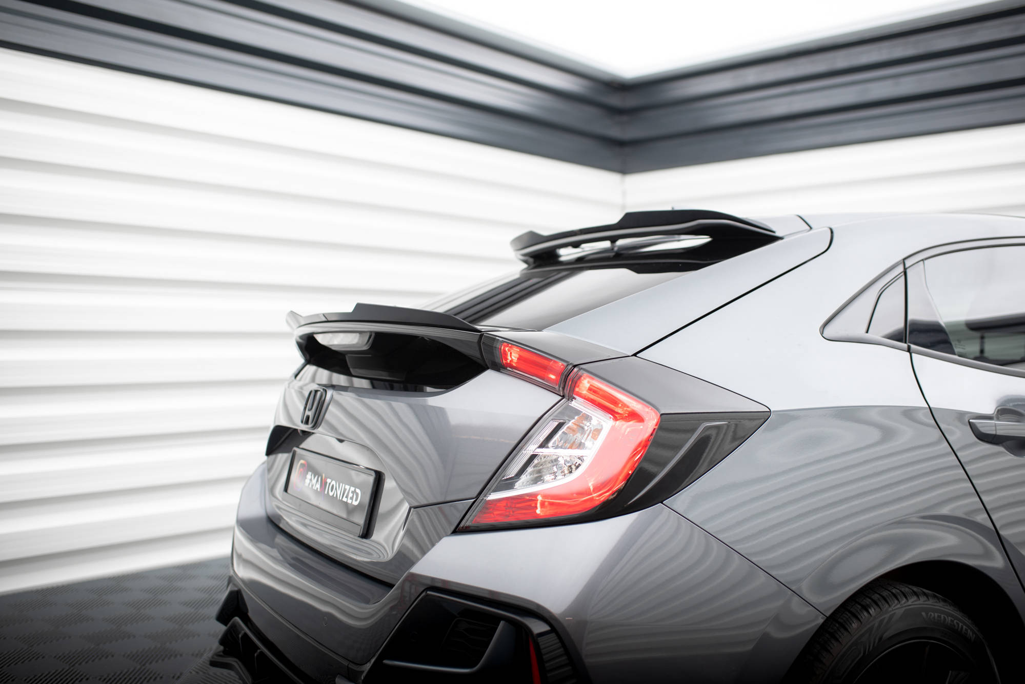 Lower Spoiler CAP Honda Civic Sport Mk 10 - 6