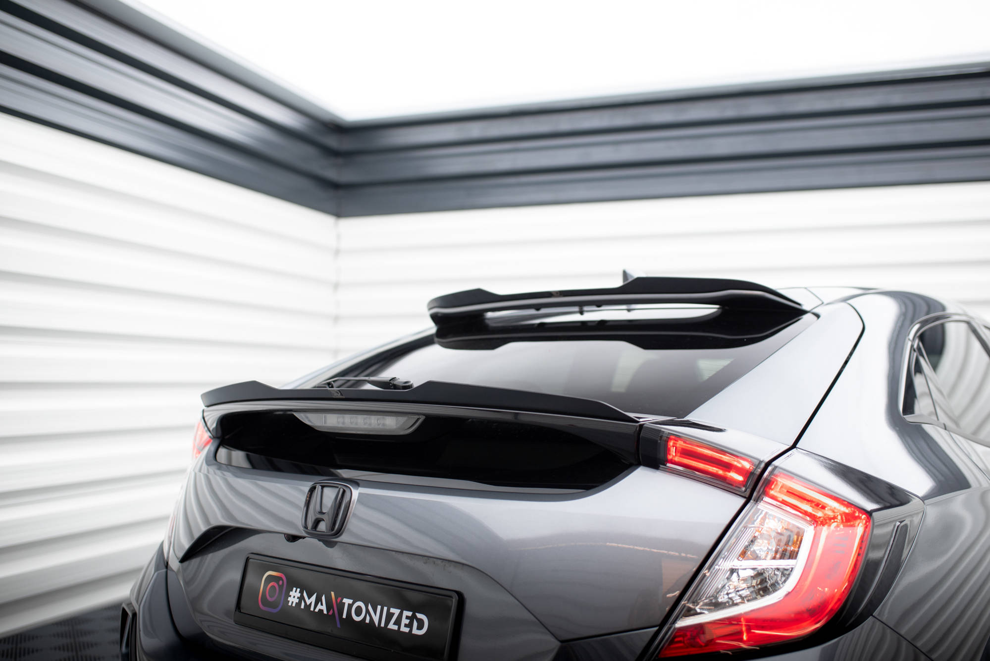 Lower Spoiler CAP Honda Civic Sport Mk 10 - 4