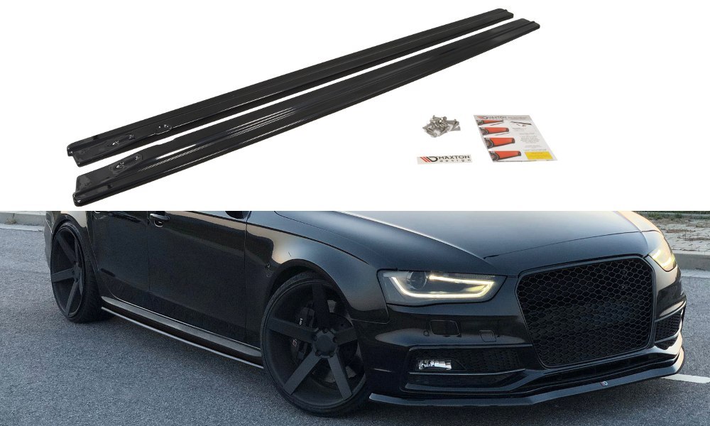 SIDE SKIRTS DIFFUSERS AUDI S4 B8 FACELIFT