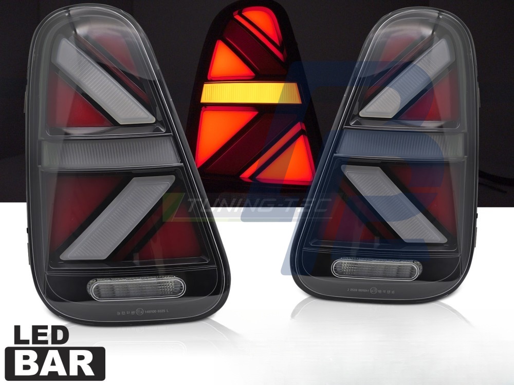 LED Tail Lights Smoked Sequential for Mini Cooper R50 R52 R53 2001–2006 - 2