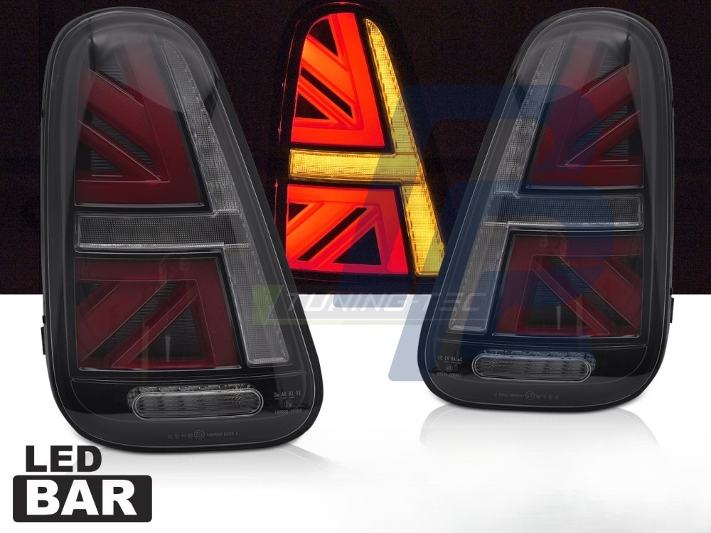 LED Tail Lights Smoked for Mini Cooper R50 R52 R53 2001–2006 - 5