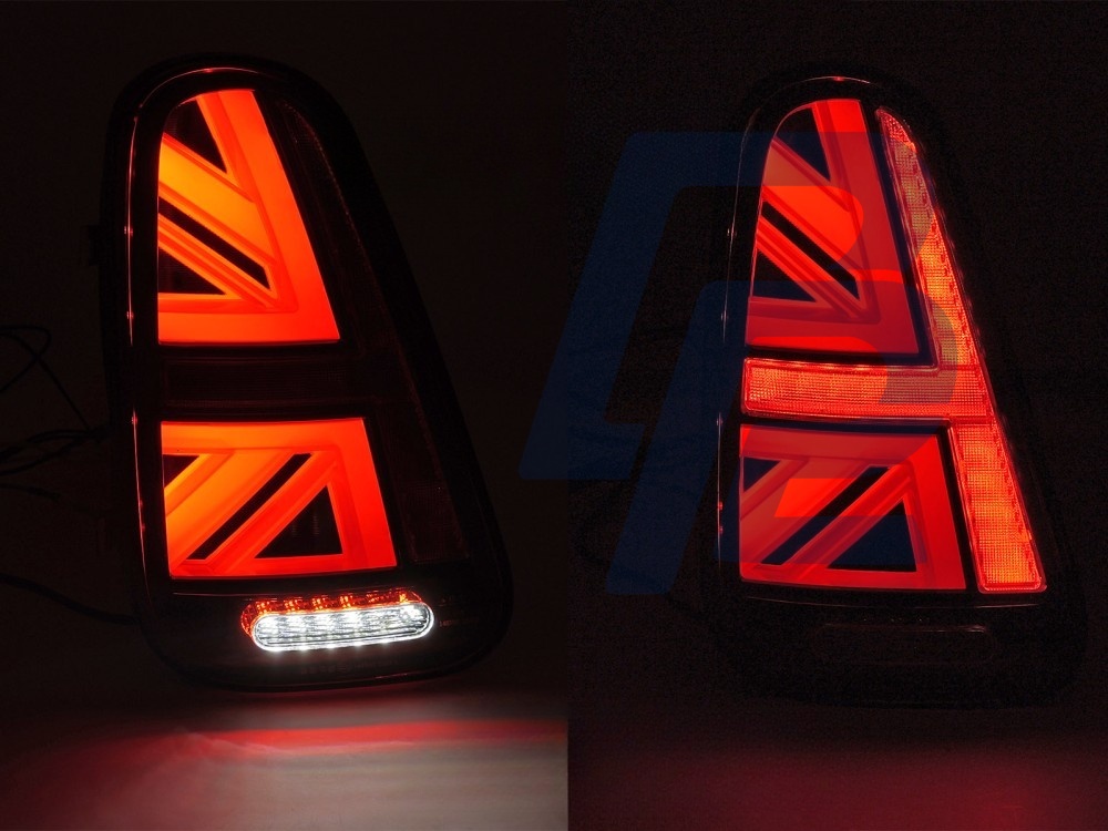 LED Tail Lights Smoked for Mini Cooper R50 R52 R53 2001–2006 - 2