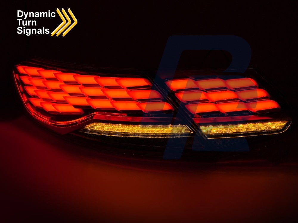 LED Tail Lights Red for Mercedes C-Class C205 2015–2023 Oe LED - 2
