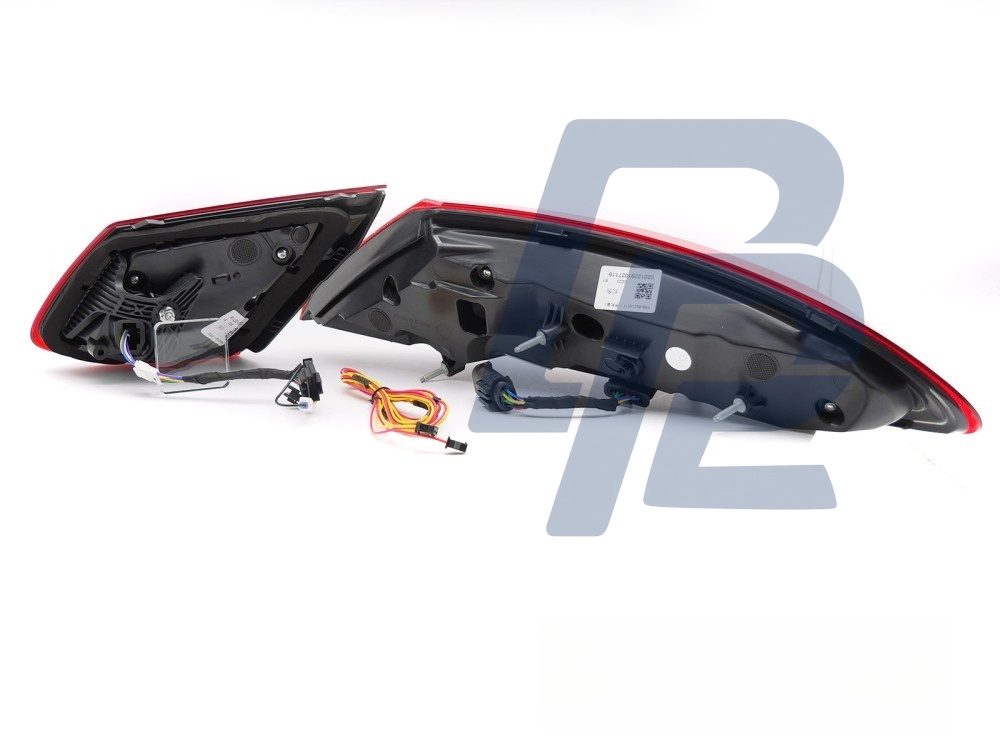 LED Tail Lights Red for Mercedes C-Class C205 2015–2023 Oe LED - 3