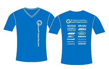 SHOWOFF IMPORTS T-SHIRT BLUE 2014 EDITION SIZE S